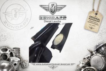 Zündapp Tuning-Luftfilterkasten ZD 40, ZE 40, ZD 20, ZD 25, ZD 30, X 25, ZX 25, ZL 25, ZS 25 – Schwarz geglättet – Premium-Nachfertigung